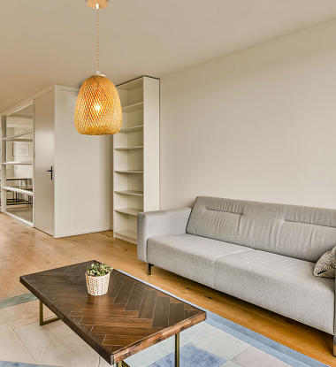 Lúminaria Pendente Rattan de Palha Nova Guine Detalhes